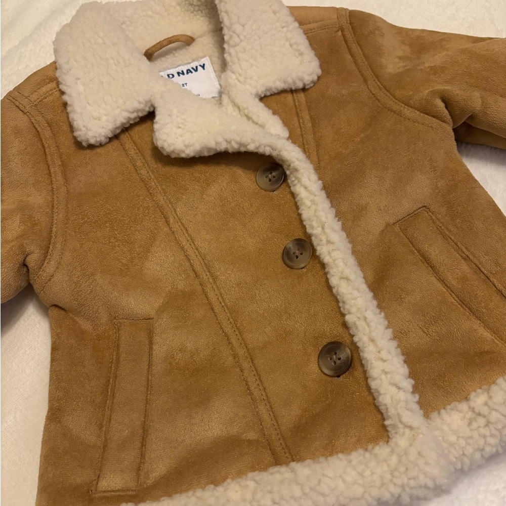 Toddler Faux Suede Jacket 2T
